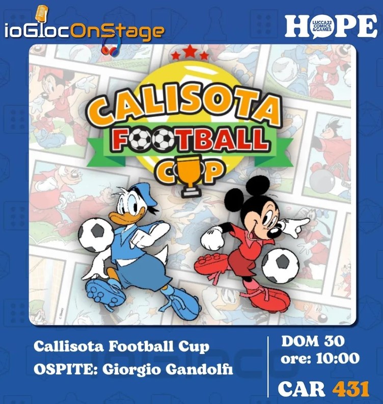 Calisota Football Cup x IoGiocoOnStage